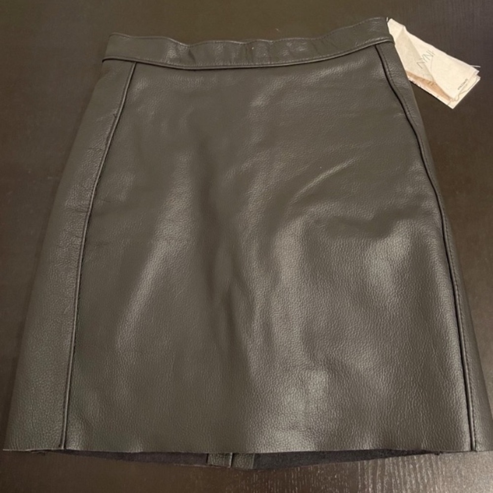 AYNI ZARRE LEATHER SKIRT